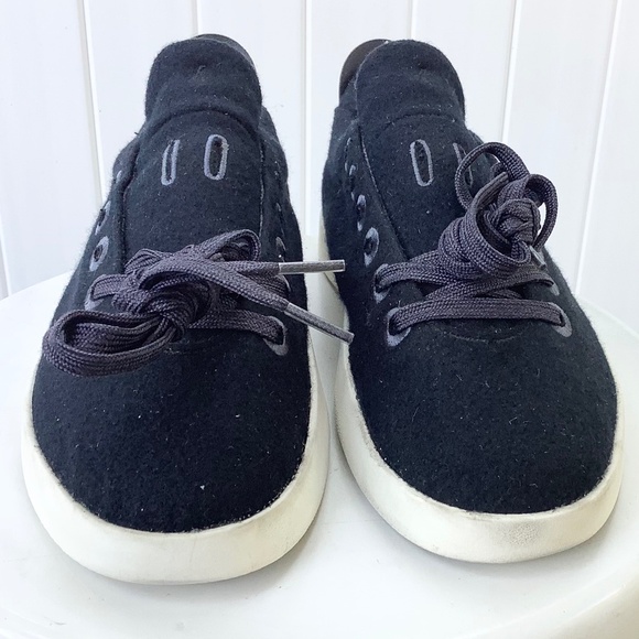 Mens Sz 9 USED ALLBIRDS Tree Pipers Running Shoes 1020 NV1 7.1KG Black/White - Picture 3 of 12